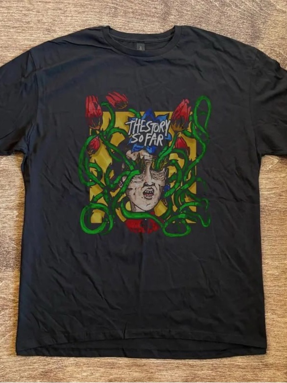 Black The Story so far band t shirt